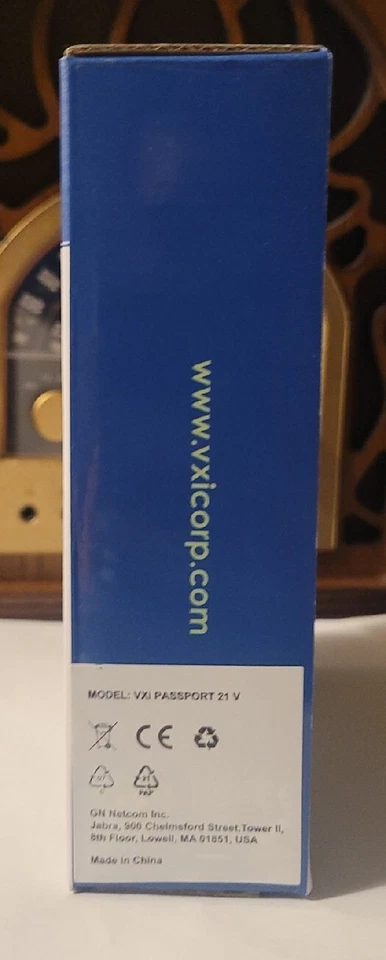 VXi /Jabra Passport 21V DC Duo Binaural Noise-Canceling Corded Headset 202771 - Image 4 of 4