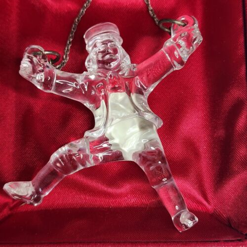 2004 Waterford Crystal 12 Days of Christmas 10 Ten Lords A Leaping Ornament - Picture 3 of 7