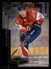 2010-11 Upper Deck Black Diamond #55 Bryan Little Atlanta Thrashers