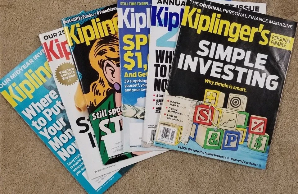 6 - Kiplinger's Magazine Lot News Business Financial Travel Money TV (FC6-1) - Image 3 of 3