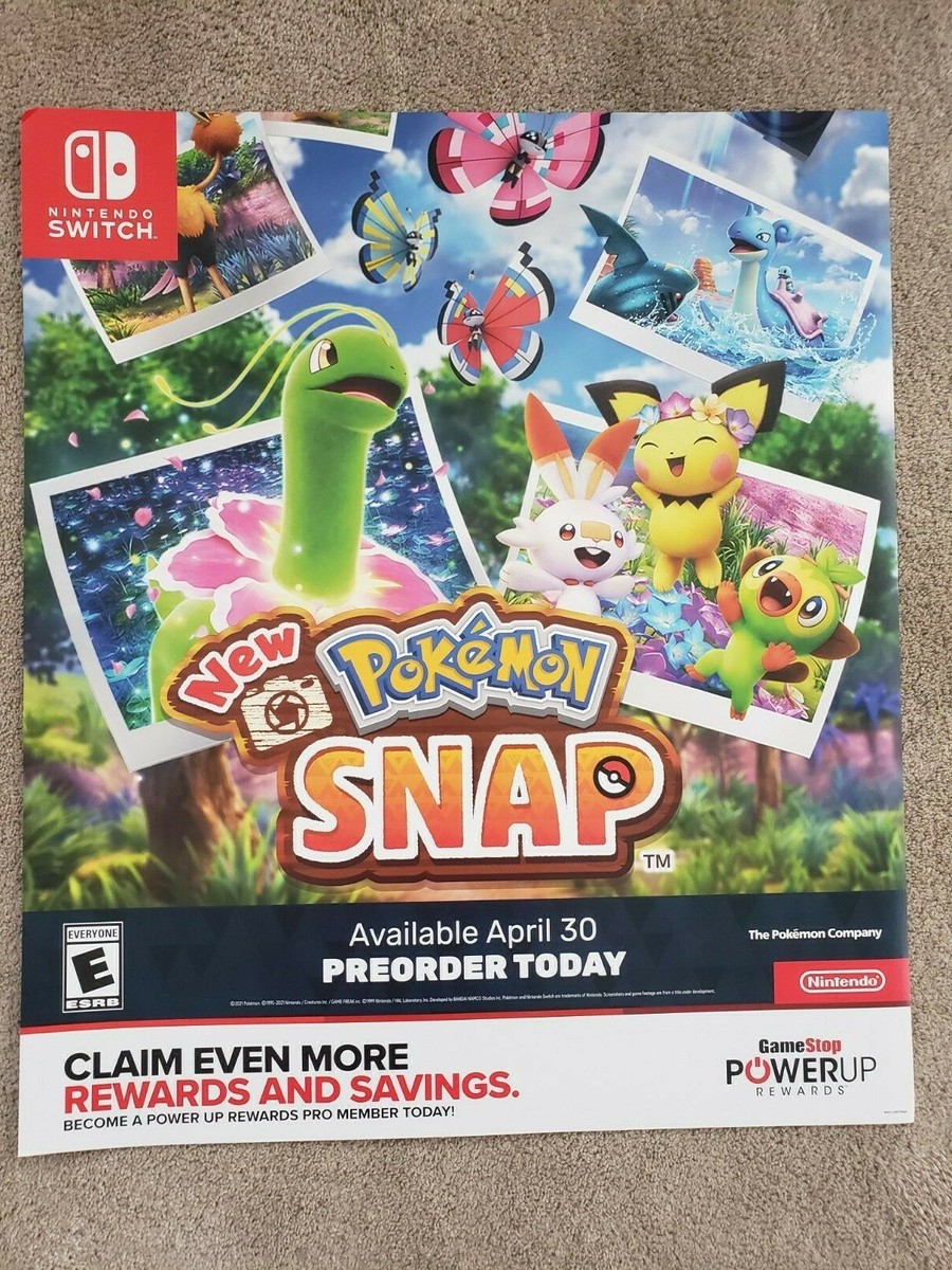 Pokemon Snap Switch Releases April 2021 New Pokemon Pokemon Snap