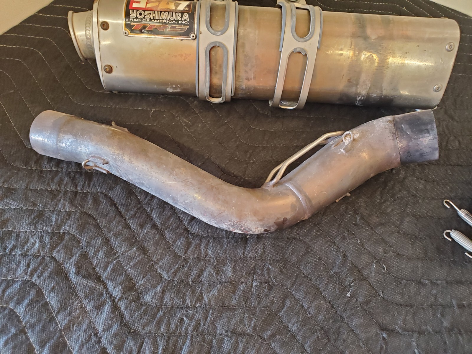 A314 2007 Yamaha Yfz450 Yoshimura Exhaust System Header Pipe Muffler