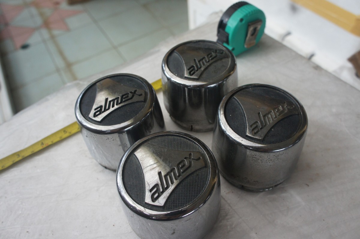 JDM Yokohama Almex YSA racing center caps rims wheels cap | eBay