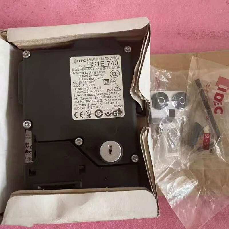 1Pcs New Safety door lock switch HS1E740 eBay