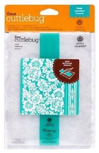 Cricut Cuttlebug Anna Griffin POPPY 5 X 7 with border New RARE - Image 1 of 1