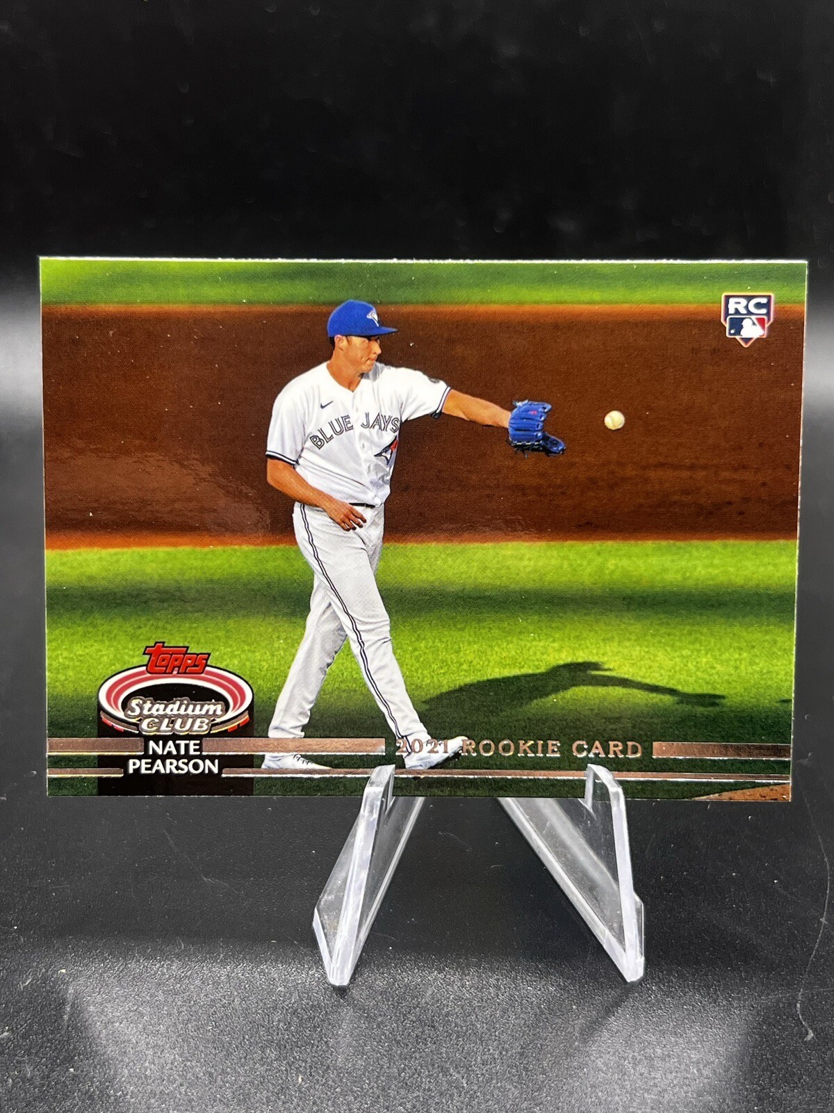 Nate Pearson 2021 Topps STADIUM CLUB ROOKIE DESIGN VARIATION Toronto Blue Jays 