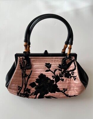 GUCCI SS2003 Tom Ford Handbag Shoulder Bag Pink Black GUCCI SS2003 Tom Ford Handbag Shoulder Bag Pink Black