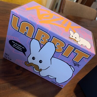 Mega Collab Labbit - Mega Construx Bloks Lego / Mozilla Vinyl Art Toy Mattel