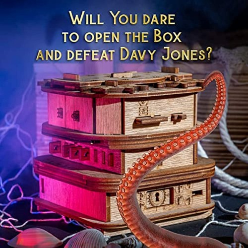 iDventure Cluebox Escape Room in a Box - Davy Jones Locker - Escape Game - Smart - Bild 6 von 6
