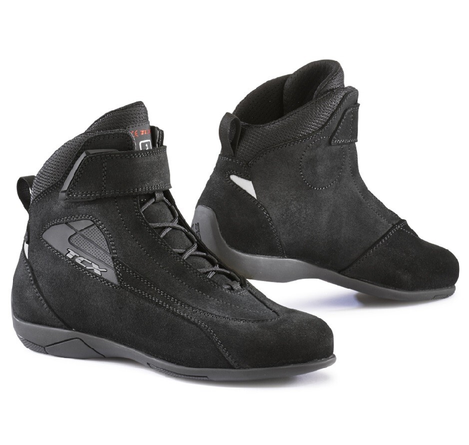 SCARPE SHOES DONNA MOTO TCX LADY SPORT NERO TG 37