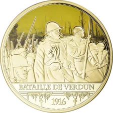 [#184851] France, Medal, Centenaire Première Guerre Mondiale, Bataille de Verdun