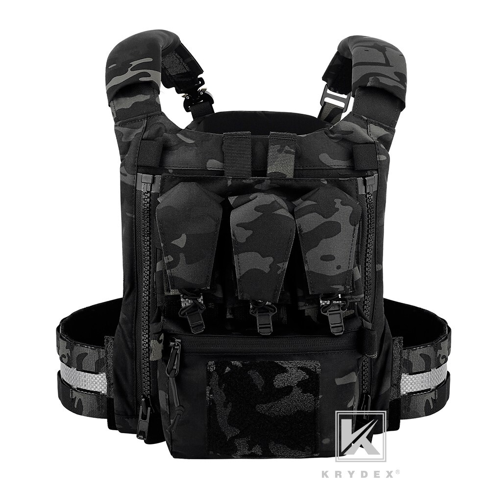 KRYDEX FCPC V5 Plate Carrier Tactical Vest Zip-On Back Panel
