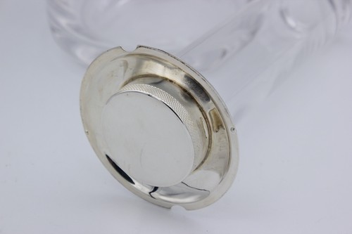 Brocca caraffa antica in Cristallo argento silver plated Masini Firenze anni 70 - Picture 3 of 11