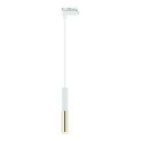Moderne Spurreflektor In Schwarz Gold 1X3,5W/G9