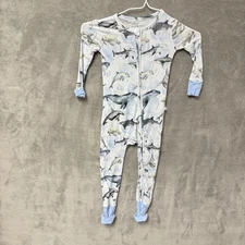 Posh Peanut Baby 18-24M Footed Pajamas Sleepers Shark Dolphin Whale Print