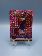2020-21 Panini Mosaic Mosaic Camo Pink Prizm Paul George #75 Clippers