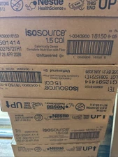 7 Cases Of 24 Isosource 4/2026 Complete Nutrition 1.5 Cal Unflavored FREE SHIP