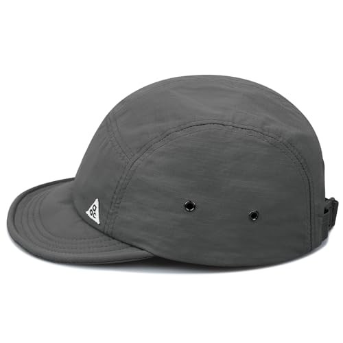 5 Panel Hat for Women Men Waterproof Flat Bill Hats One Size Cdus-ddy1-gray - Bild 1 von 6