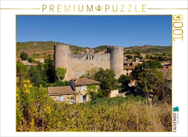 Calvendo Puzzle Villerouge-TermenèS 1000 Teile Puzzle Quer | 1000 Teile Lege-Grö-image