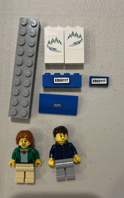 LEGO CITY: Van & Caravan (60117) - All Stickers - Figures in Good Condition