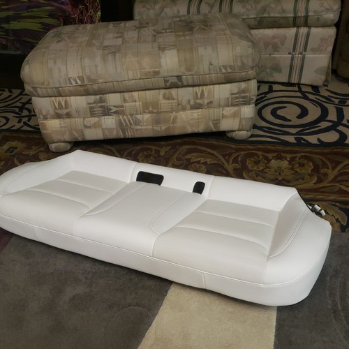 Tesla Model 3 Rear Seat Lower Bottom Cushion 2017-2023 White OEM