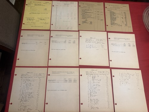 1925 Friedens pa HUGE LOT (26) Pieces MADEIRA HILL SLOPE #1 Mine Docs Somerset