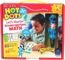 Hot Dots Jr. Let  S Master Kindergarten Math Set, Homeschool  School Math Workbo