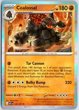 Coalossal 120/217 Rare Ascended Heroes Pokemon Holo Lightly Played