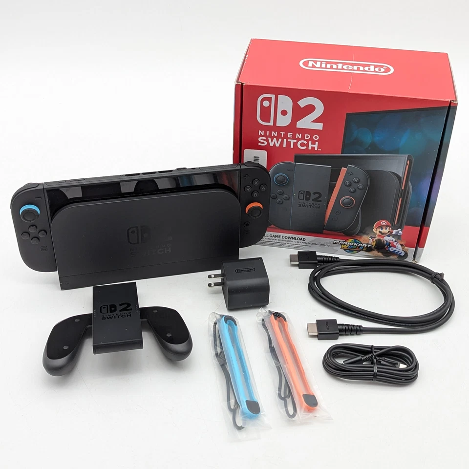 Nintendo Switch 2 Mario Kart World Bundle 256GB Handheld Gaming Console BEE-001 - Image 2 of 4