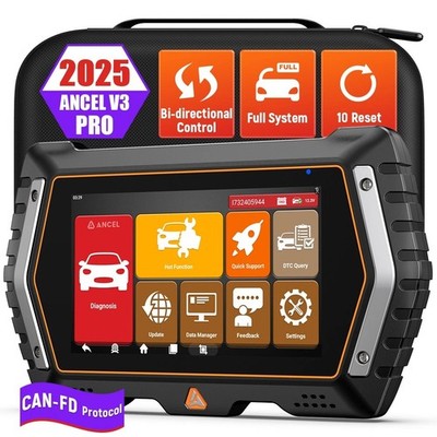 ANCEL V3 PRO Bidirektionaler OBD2-Scanner Vollsystemlesefunktion für Ford