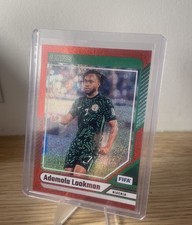 2024-25 FIFA DONRUSS Red Shimmer (JERSEY MATCH) Ademola Lookman 07/99 Nigeria