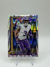 2025 Topps Chrome Football Jordan Addison #202 Raywave Refractor Vikings