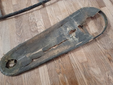 Fahrrad Kettenschutz - Vollschutz mit Stoff uralt