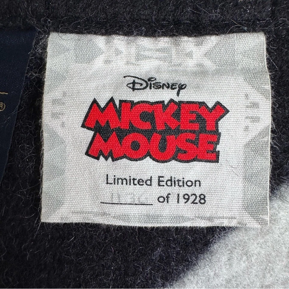 Pendleton Disney Mickey's Salute Edición Limitada Lana Manta Reversible Usada en Excelente Condición Foto 4 de 4