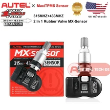 Autel MX-Sensor 315MHz & 433MHz TPMS Universal Programmable Metal Value Sensor
