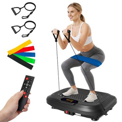 Whole Body Vibration Plate Exercise Machine 200 Speed Levels+10 Preset Programs