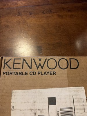 Kenwood DPC-471 Portable CD Player Black w/ Anti-Skip, Bass Boost, Accessories
