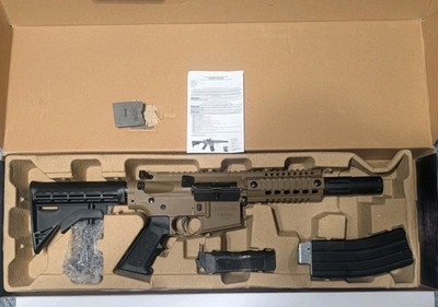 Crosman Bushmaster MPW CO2 Powered, Full-Auto BB Air Rifle with Red Dot NIB