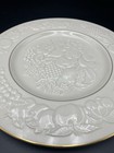 Lenox  “Fruits of Life” 13" Round  1988 Gold Trimmed Serving Platter — photo 2