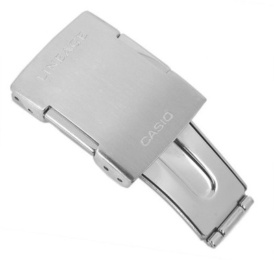 Casio Wave Ceptor Lineage Faltschließe aus Edelstahl silberfarben für LCW-M170D
