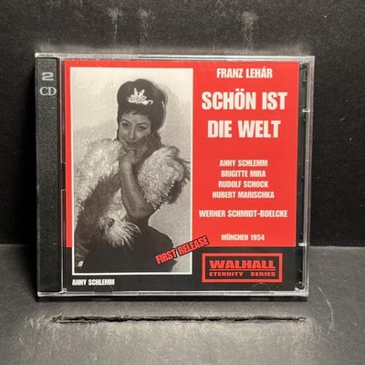 LEHAR   SCHON IST DIE WELT (2006) Sealed Opera 2xCD Anny Schlemm Brigitte Mira