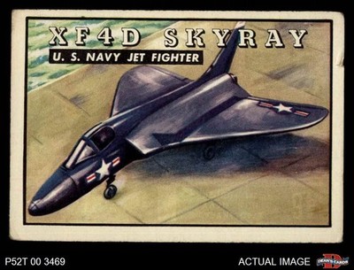 1952 Topps Wings #46 XF4D Skyray 1.5 - FAIR