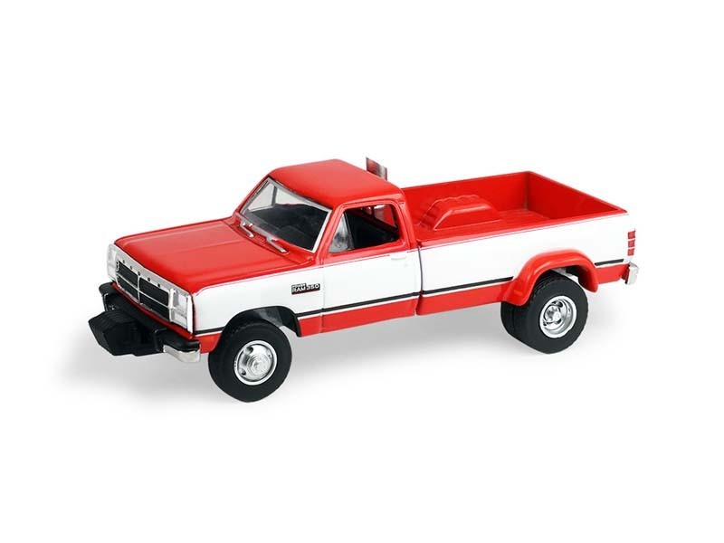 1993 Dodge Ram D350 Dually - Red Diecast 1:64 Scale Model - Greenlight 46170C