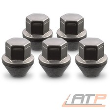 FEBI BILSTEIN 5x RADMUTTER KEGELBUND F MIT DECKEL M12 x 1,5 mm  FÜR FORD VOLVO 