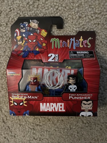 Marvel Minimates SPIDER-SENSE SPIDER-MAN & FIRST APPEARANCE PUNISHER TRU Wave 13
