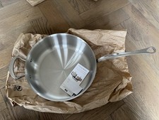 Mauviel M'Cook Saute Pan Long Handle 28cm Stainless Steel Clad Cookware