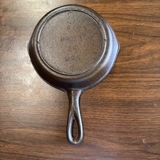 Vintage Lodge Cast Iron Skillet D 3 SK Made In USA 3 Notch Clean & Nice!