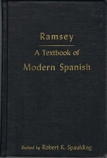 A Textbook of Modern Spanish Hardcover Marathon Montrose Ramsey