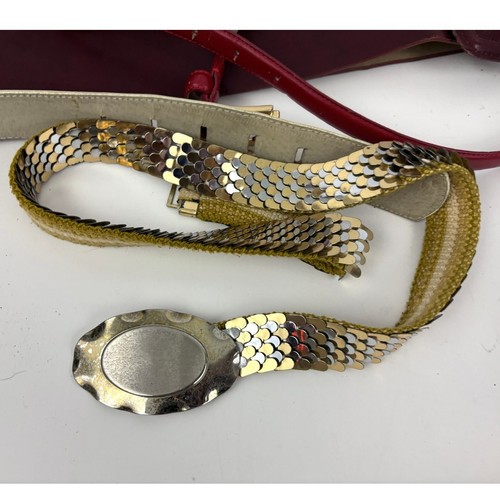 VTG Lot Of 13 Belts Leather Coin Gold Women’s 90s Y2K Size S M - Picture 10 of 15