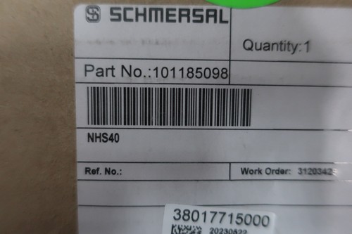 Schmersal NHS40 Wahlschalter 600v-ac 3 Pos 40a - Bild 8 von 10